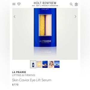 LA PRAIRIE
LIFTING & FIRMING
Skin Caviar Eye Lift Serum 20ml